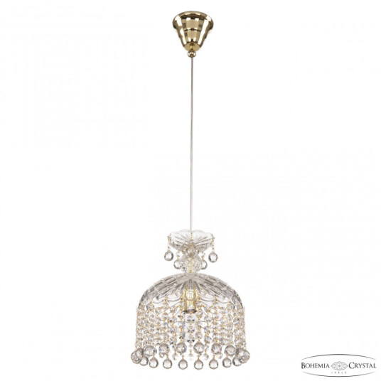 Фото Подвесной светильник с хрусталём 14781P/22 G Balls Bohemia Ivele Crystal