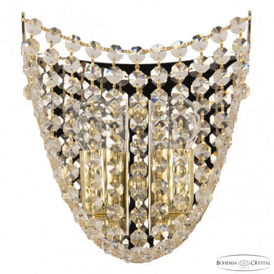 Фото Бра хрустальные 778B/19 G Bohemia Ivele Crystal
