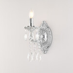 Фото 2 Бра с хрустальными подвесками AL7801B10/1/175 A NW Bohemia Ivele Crystal