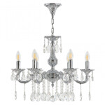 Фото Люстра с хрустальными подвесками AL78101/6/175 A Ni Bohemia Ivele Crystal