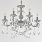 Фото 2 Люстра с хрустальными подвесками AL78101/6/175 A NW Bohemia Ivele Crystal