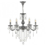 Фото Люстра с хрустальными подвесками AL78101/6/175 B NB Bohemia Ivele Crystal