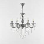 Фото 1 Люстра с хрустальными подвесками AL78101/6/175 B NB Bohemia Ivele Crystal