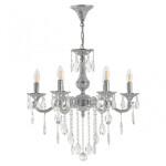 Фото Люстра с хрустальными подвесками AL78101/6/175 B NW Bohemia Ivele Crystal