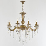 Фото 2 Люстра с хрустальными подвесками AL78101/8/250 B FP Bohemia Ivele Crystal