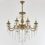 Фото 3 Люстра с хрустальными подвесками AL78101/8/250 B FP Bohemia Ivele Crystal