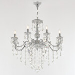 Фото 3 Люстра с хрустальными подвесками AL78101/8/250 B NW Bohemia Ivele Crystal