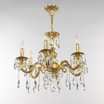 Фото 3 Люстра с хрустальными подвесками AL79101/6/175 A G Bohemia Ivele Crystal