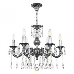 Фото Люстра с хрустальными подвесками AL79101/6/175 A NB Bohemia Ivele Crystal