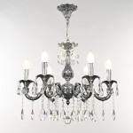 Фото 1 Люстра с хрустальными подвесками AL79101/6/175 A NB Bohemia Ivele Crystal