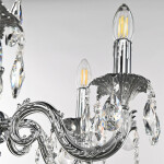 Фото 4 Люстра с хрустальными подвесками AL79101/6/175 A Ni Bohemia Ivele Crystal