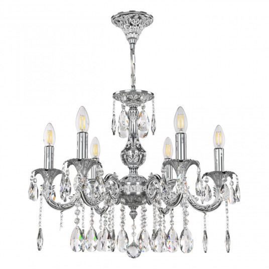 Фото Люстра с хрустальными подвесками AL79101/6/175 A NW Bohemia Ivele Crystal