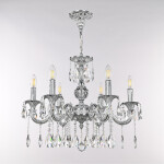 Фото 2 Люстра с хрустальными подвесками AL79101/6/175 A NW Bohemia Ivele Crystal