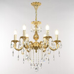 Фото 1 Люстра с хрустальными подвесками AL79101/6/175 B G Bohemia Ivele Crystal