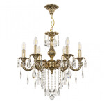 Фото Люстра с хрустальными подвесками AL79101/6/175 B GB Bohemia Ivele Crystal
