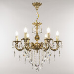 Фото 1 Люстра с хрустальными подвесками AL79101/6/175 B GB Bohemia Ivele Crystal