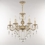 Фото 2 Люстра с хрустальными подвесками AL79101/6/175 B GW Bohemia Ivele Crystal