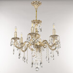 Фото 3 Люстра с хрустальными подвесками AL79101/6/175 B GW Bohemia Ivele Crystal