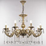 Фото 1 Люстра с хрустальными подвесками AL79101/8/250 A FP Bohemia Ivele Crystal