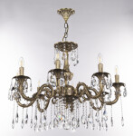Фото 2 Люстра с хрустальными подвесками AL79101/8/250 A FP Bohemia Ivele Crystal
