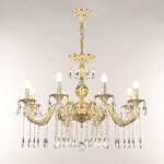 Фото 1 Люстра с хрустальными подвесками AL79101/8/250 A GW Bohemia Ivele Crystal