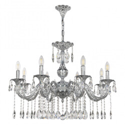 Фото Люстра с хрустальными подвесками AL79101/8/250 A NW Bohemia Ivele Crystal