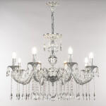 Фото 1 Люстра с хрустальными подвесками AL79101/8/250 A NW Bohemia Ivele Crystal