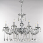 Фото 2 Люстра с хрустальными подвесками AL79101/8/250 A NW Bohemia Ivele Crystal