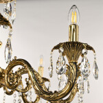 Фото 4 Люстра с хрустальными подвесками AL79101/8/250 B GB Bohemia Ivele Crystal