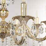 Фото 3 Люстра с хрустальными подвесками AL79101/8/250 B GW Bohemia Ivele Crystal