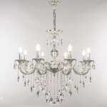 Фото 1 Люстра с хрустальными подвесками AL79101/8/250 B NW Bohemia Ivele Crystal
