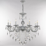 Фото 2 Люстра с хрустальными подвесками AL79101/8/250 B NW Bohemia Ivele Crystal