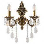 Фото Бра с хрустальными подвесками AL7801B14/2/175 B FP Bohemia Ivele Crystal