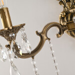 Фото 4 Бра с хрустальными подвесками AL7801B14/2/175 B FP Bohemia Ivele Crystal