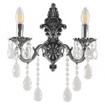 Фото Бра с хрустальными подвесками AL7801B14/2/175 B NB Bohemia Ivele Crystal