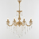 Фото 2 Люстра с хрустальными подвесками AL78101/8/250 B GW Bohemia Ivele Crystal