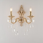 Фото 1 Бра с хрустальными подвесками AL7801B14/2/175 B GW Bohemia Ivele Crystal