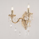 Фото 1 Бра с хрустальными подвесками AL7801B10/2/175 B GW Bohemia Ivele Crystal