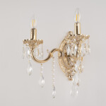 Фото 4 Бра с хрустальными подвесками AL7801B10/2/175 B GW Bohemia Ivele Crystal