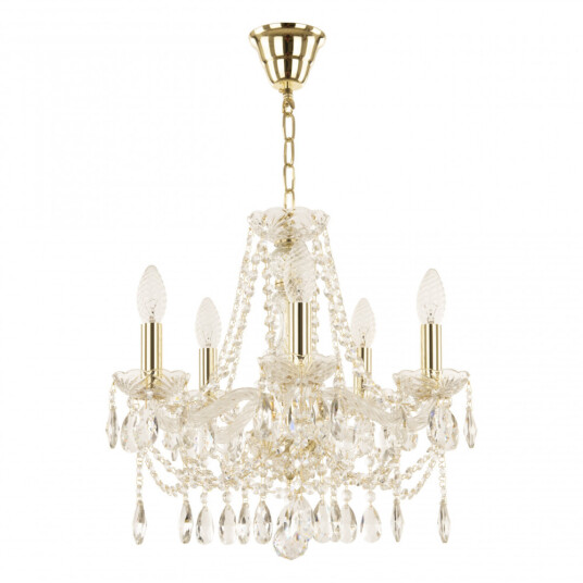 Фото Люстра хрустальная 107/5/141 G Bohemia Ivele Crystal