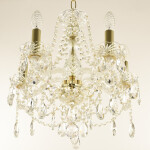 Фото 4 Люстра хрустальная 107/5/141 G Bohemia Ivele Crystal