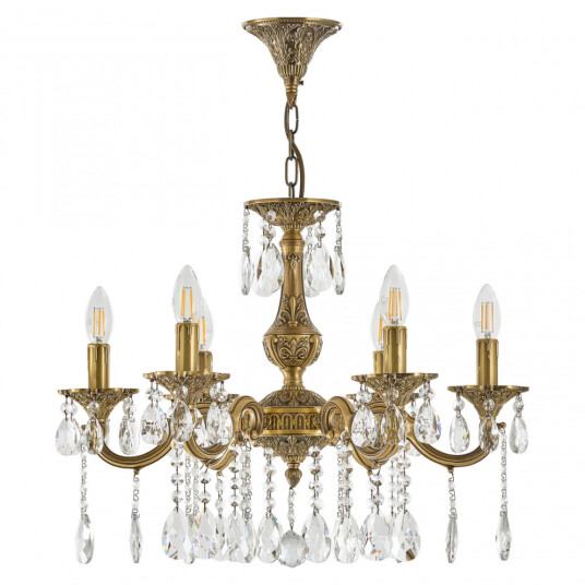 Фото Люстра с хрустальными подвесками AL78101/6/175 A FP Bohemia Ivele Crystal