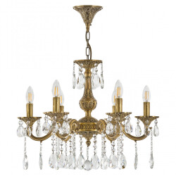 Фото Люстра с хрустальными подвесками AL78101/6/175 A FP Bohemia Ivele Crystal