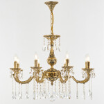 Фото 1 Люстра с хрустальными подвесками AL78101/8/250 A GB Bohemia Ivele Crystal