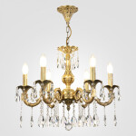 Фото 2 Люстра с хрустальными подвесками AL79101/6/175 A FP Bohemia Ivele Crystal