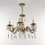 Фото 4 Люстра с хрустальными подвесками AL79101/6/175 A FP Bohemia Ivele Crystal