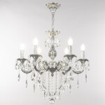 Фото 1 Люстра с хрустальными подвесками AL79101/6/175 B Ni Bohemia Ivele Crystal