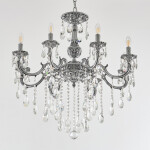 Фото 4 Люстра с хрустальными подвесками AL78101/8/250 B NB Bohemia Ivele Crystal