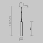 Фото 1 Подвесной светильник Maytoni MOD461PL-L5BGK