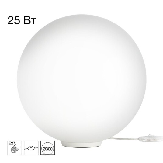 Фото CL941D30T0 RON Настольный Св-к Шар База Белая